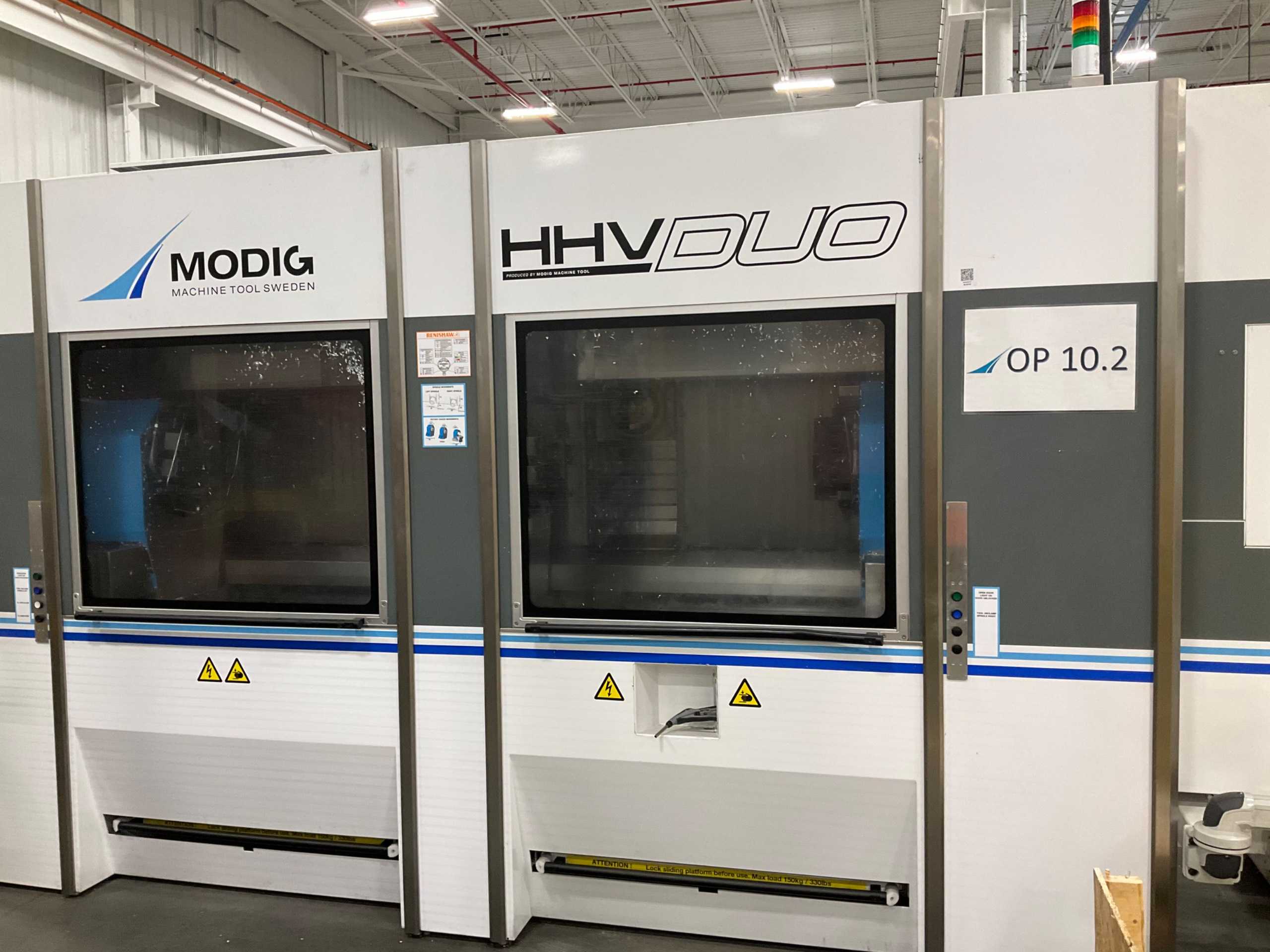 2022 MODIG HHV-3-DUO HORIZONTAL MACHINING CENTER - HORIZONTAL MACHINING CENTERS