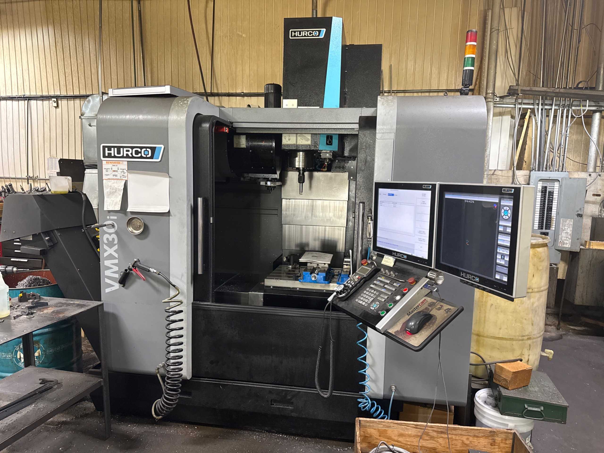 2023 HURCO VMX30I VERTICAL MACHINING CENTER 30X20X24IN, 12K RPM, 18HP, CAT40, 30ATC, 40X20TBL - VERTICAL MACHINING CENTERS