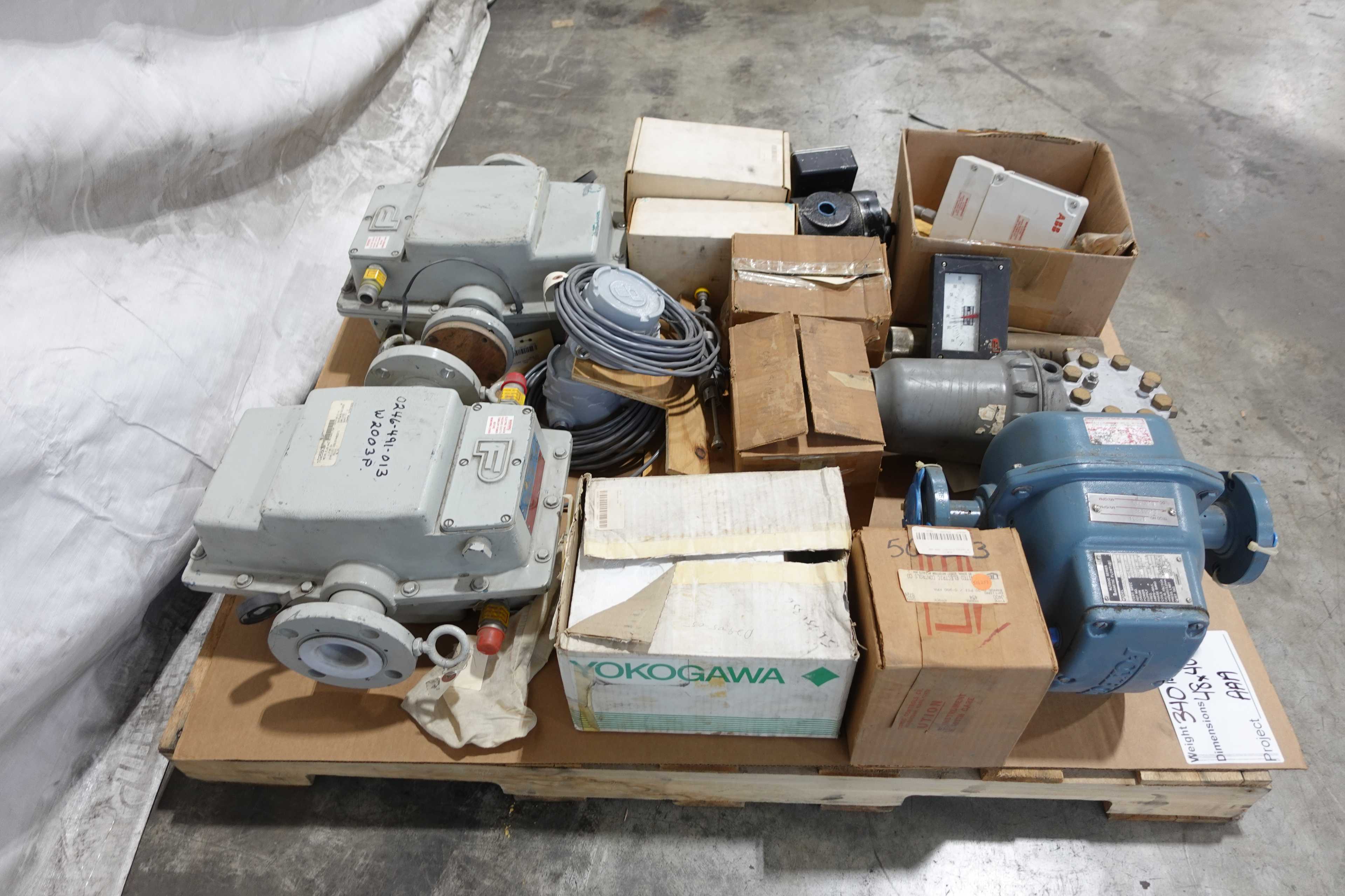 SKU 1728488 - PALLET OF ASSORTED METERS - FLOW MEASUREMENT