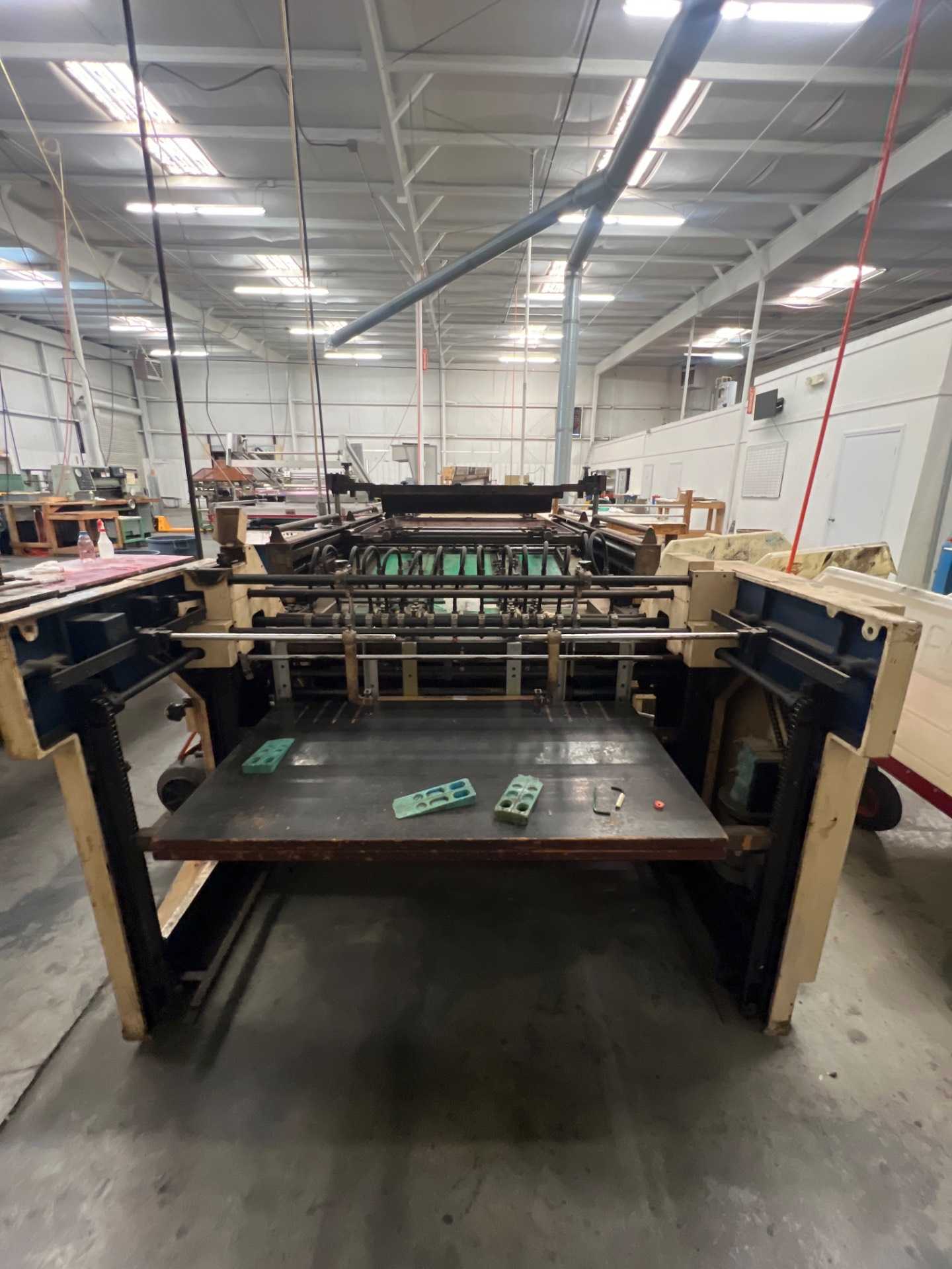 SAKURAI SC102A CYLINDER PRINTING PRESS - PRINTING