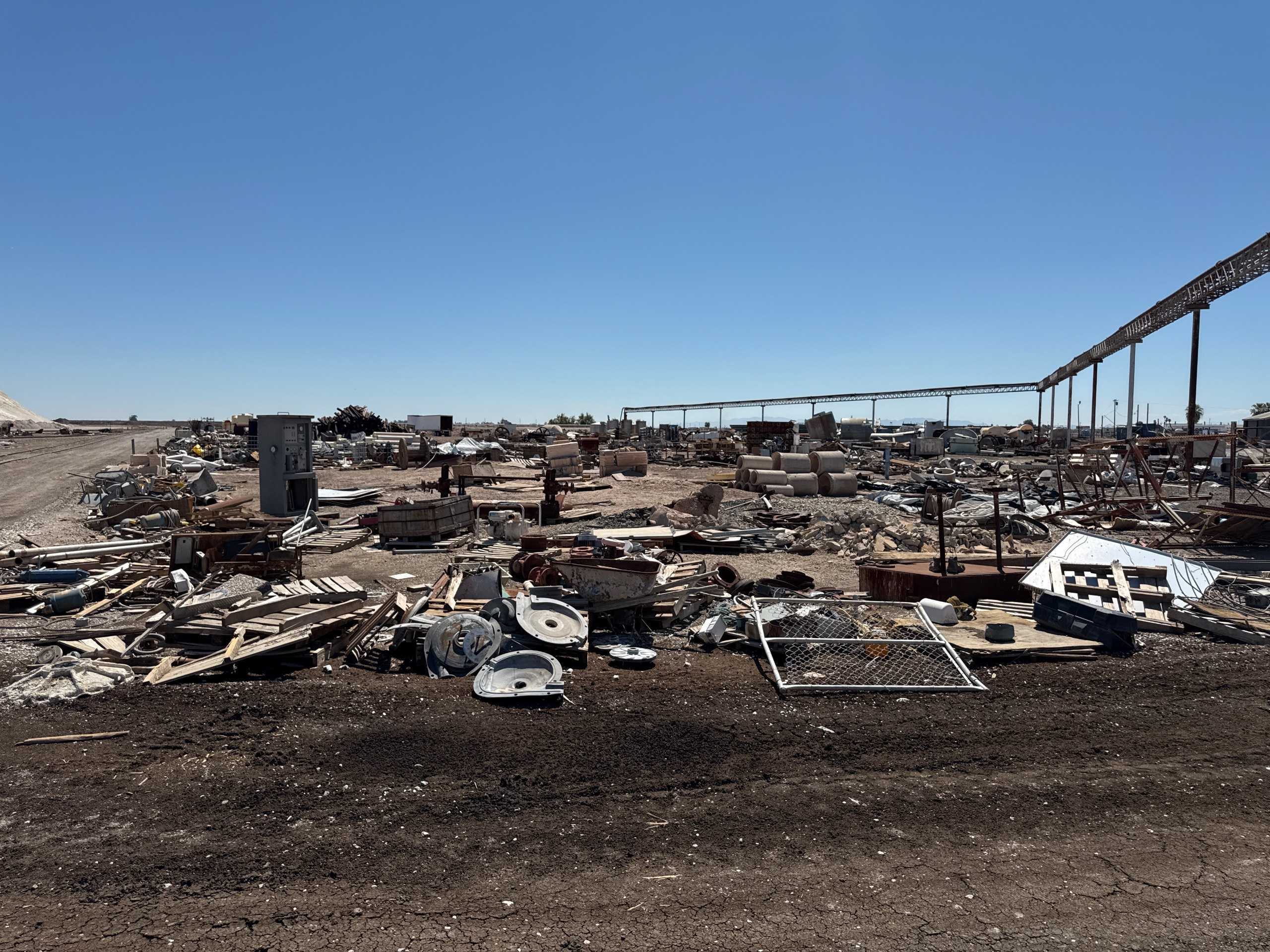 BULK QTY OF INDUSTRIAL PARTS & MATERIALS, CONTENTS OF BONEYARD - INDUSTRIAL PARTS