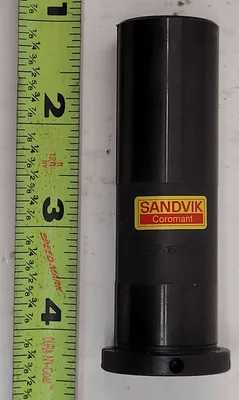 SANDVIK COROMANT 132P-160333-B CYLINDRICAL SLEEVE, DCONMS 1 INCH, OAL 3.3465 INCH - MACHINE TOOLING
