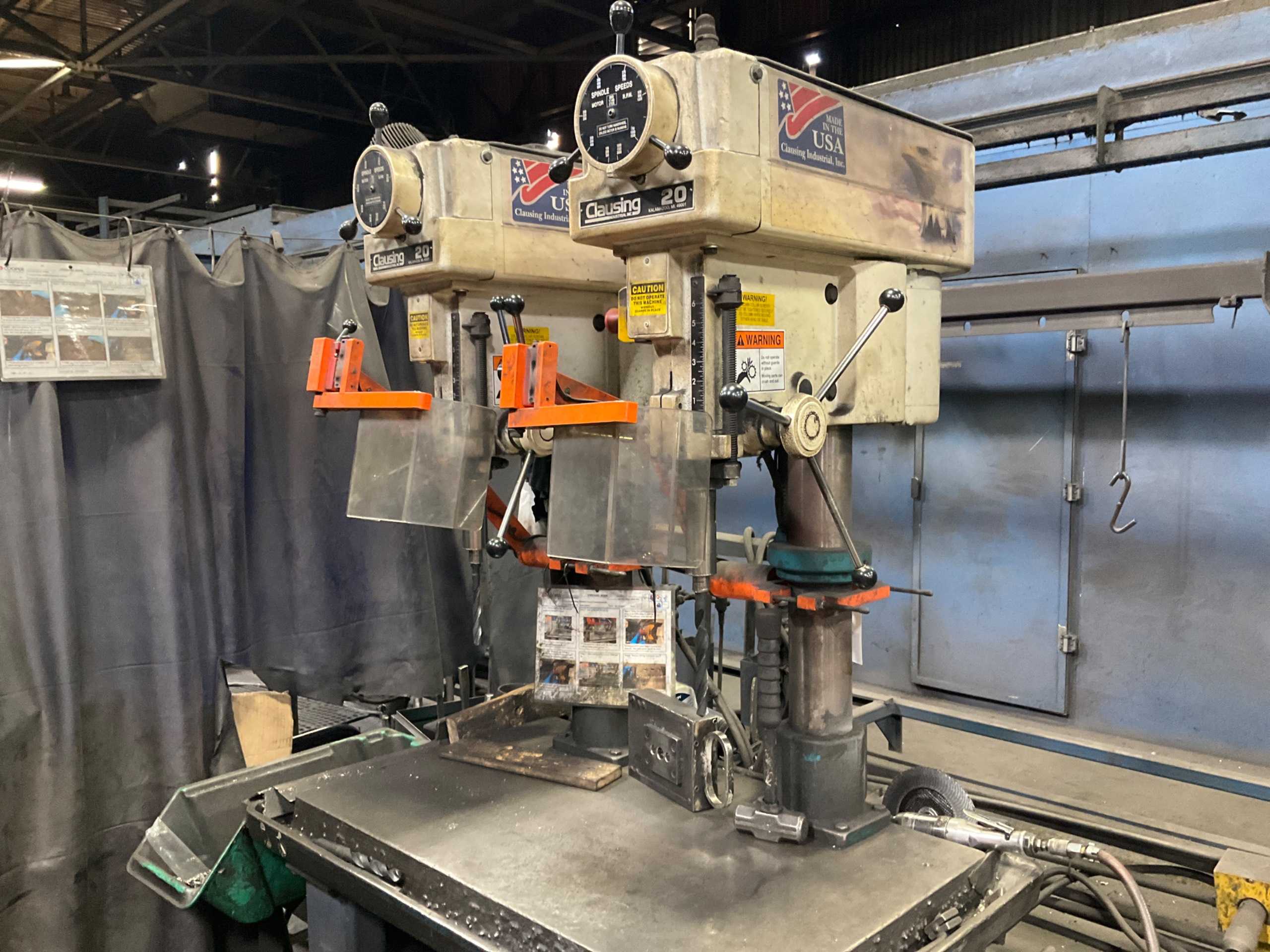 QTY 2: UPRIGHT DRILL PRESS - UPRIGHT DRILL PRESSES
