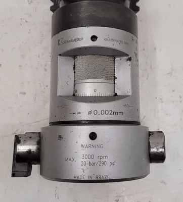 KENNAMETAL KR63SVS7B126M ROMICRON FINE BORING HEAD W/ CAT 50 HOLDER, 138-161MM RANGE - MACHINE TOOLING