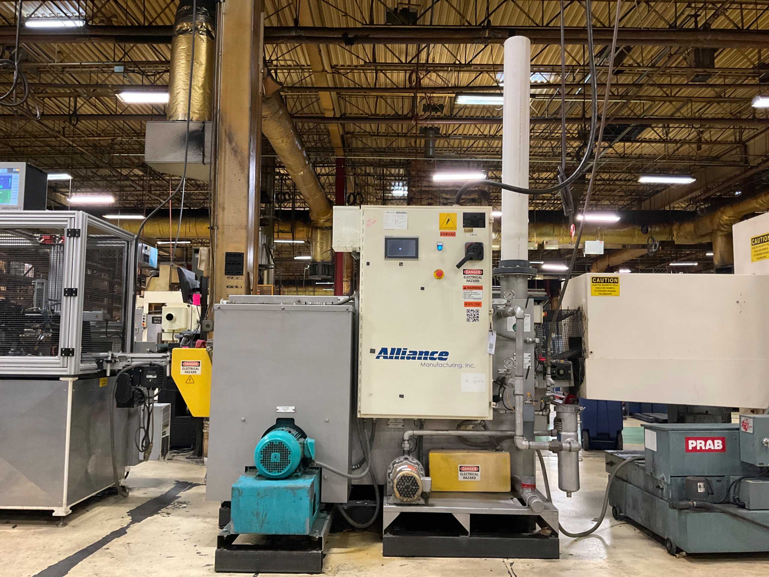 ALLIANCE MANUFACTURING AQUAMASTER CB-1200E PARTS WASHING MACHINE - PARTS WASHING MACHINE