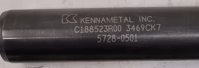 KENNAMETAL COLLET EXTENSION CHUCK C188523R00 - 3469CK7, 7-1/4” OAL, 1” BODY DIA. - MACHINE TOOLING