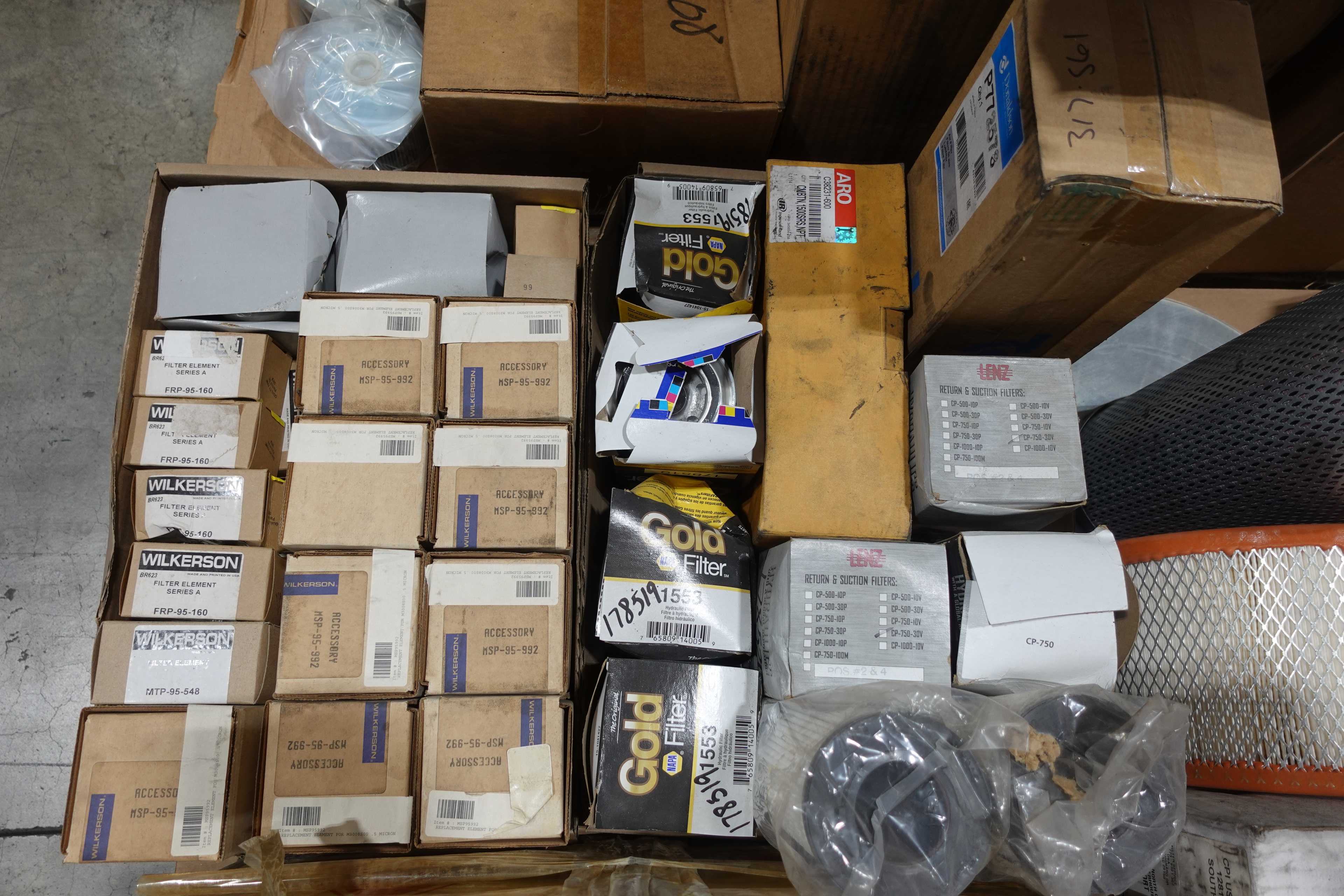 2 PALLETS OF ASSORTED FILTERS - FILTRATION