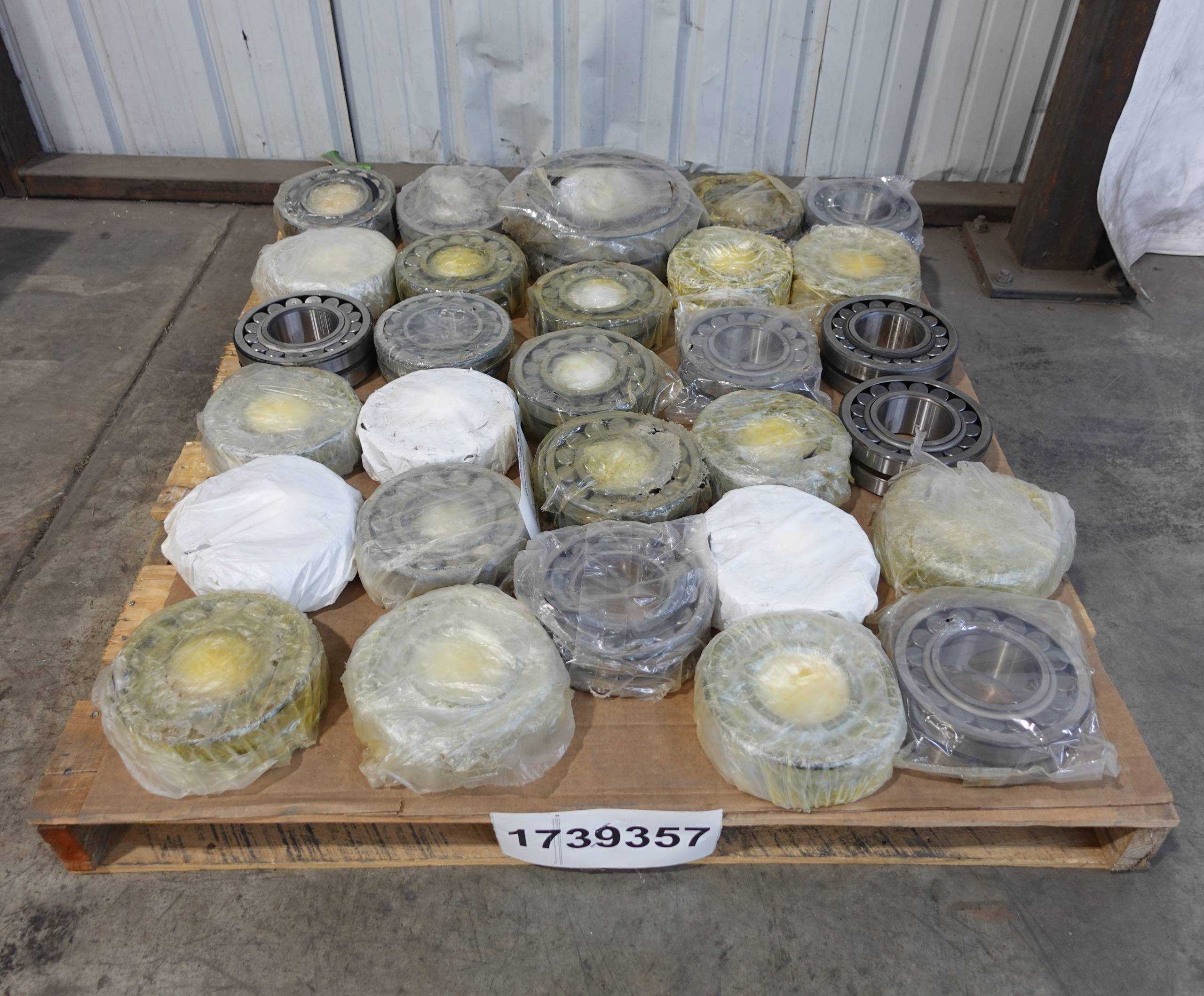 SKU 1739357 - PALLET OF SKF ROLLER BEARINGS - BEARINGS