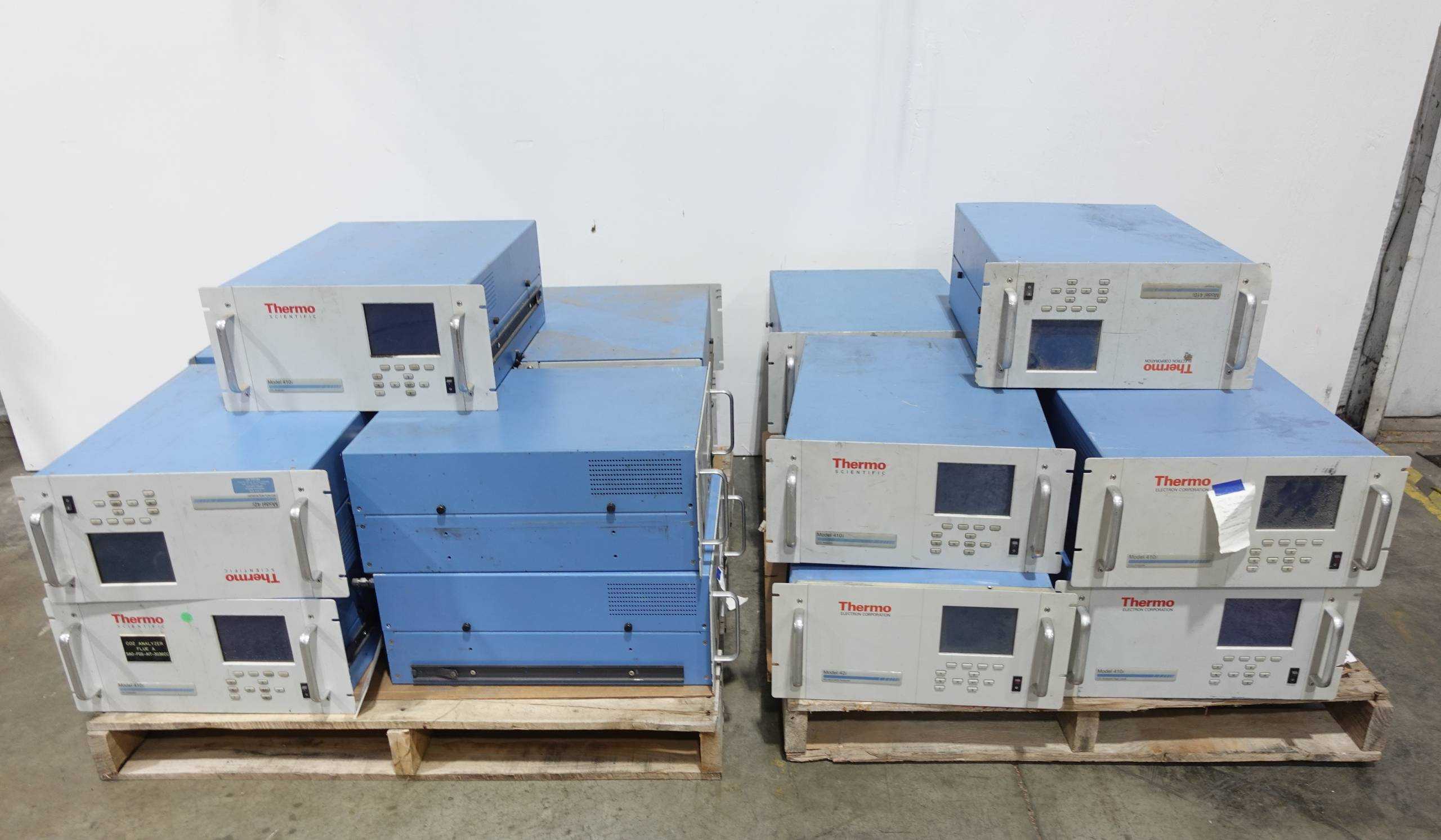 2 PALLETS OF THERMOSCIENTIFIC MODEL 410I CO2 ANALYZERS