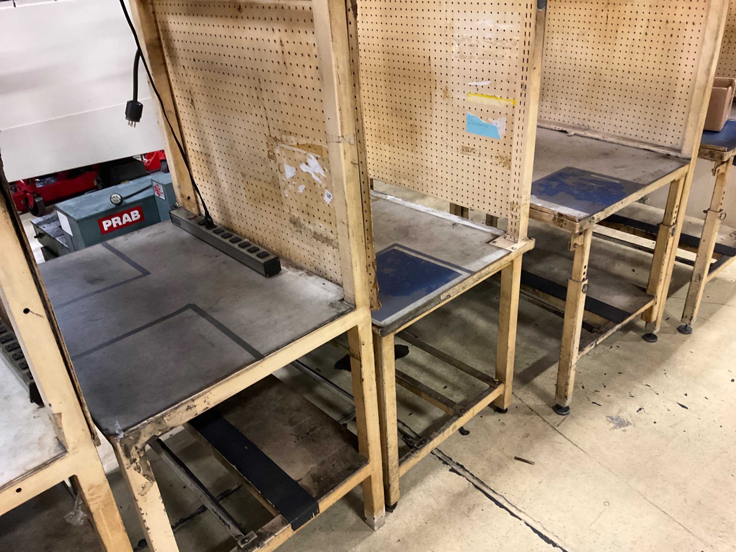 QTY 7: WORK TABLES - WORK TABLE