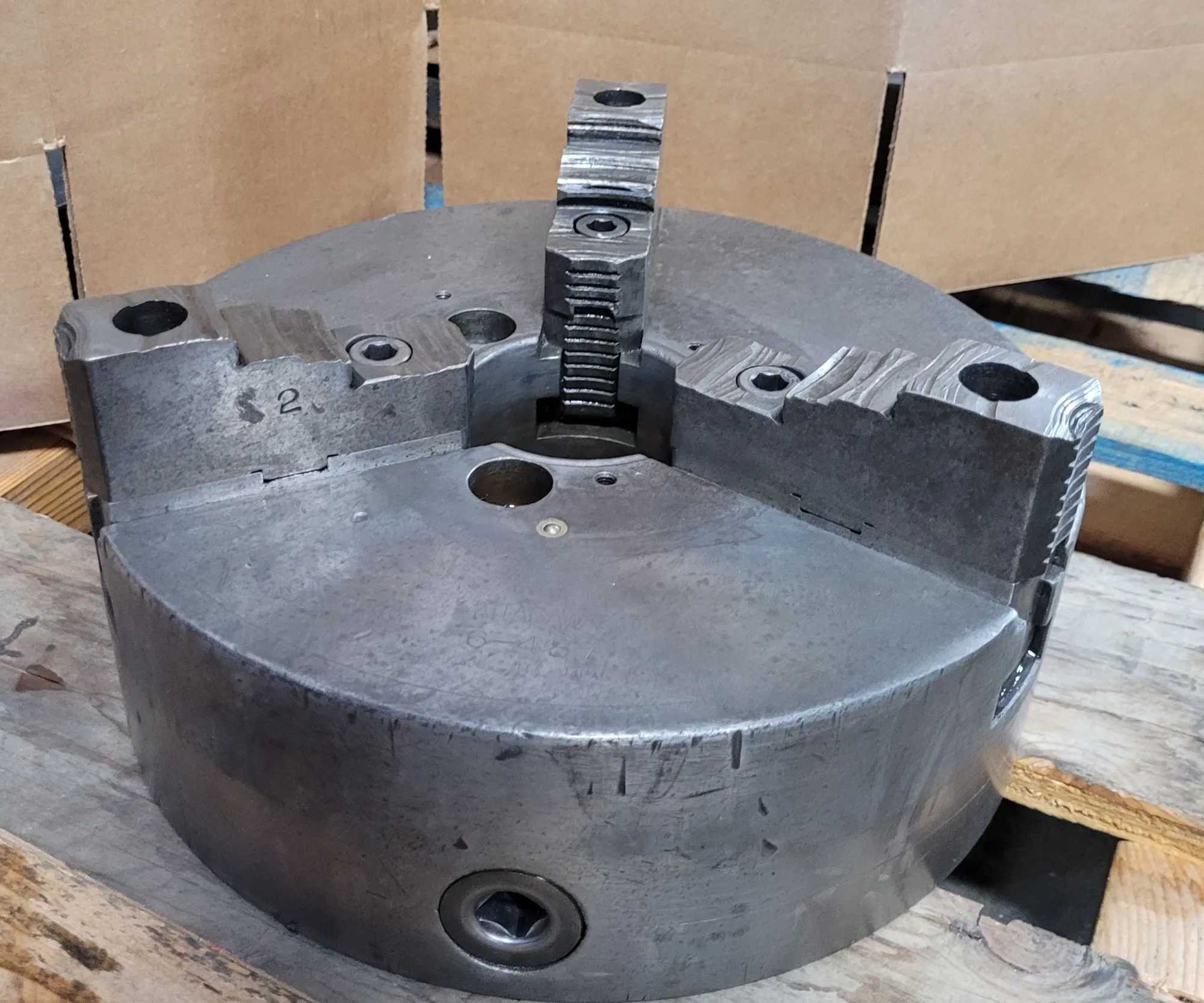 PRECISE 12" LATHE CHUCK 3-JAW - MACHINE TOOLING
