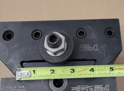 DORIAN TOOL QITP60N-1-200 QUICK CHANGE TOOLHOLDER W/ DQCB-60 BORING BAR HOLDER - MACHINE TOOLING
