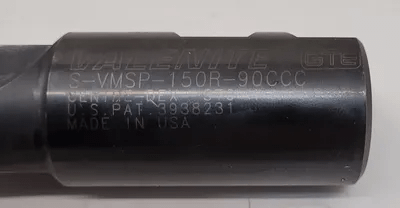 VALENITE S-VMSP-100R-90CCC CENTRE-DEX INDEXABLE MILLING CUTTER 1.33" CUTTING DIAMETER - MACHINE TOOLING