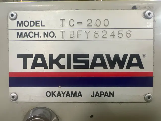 TAKISAWA TC-200 CNC LATHE - undefined