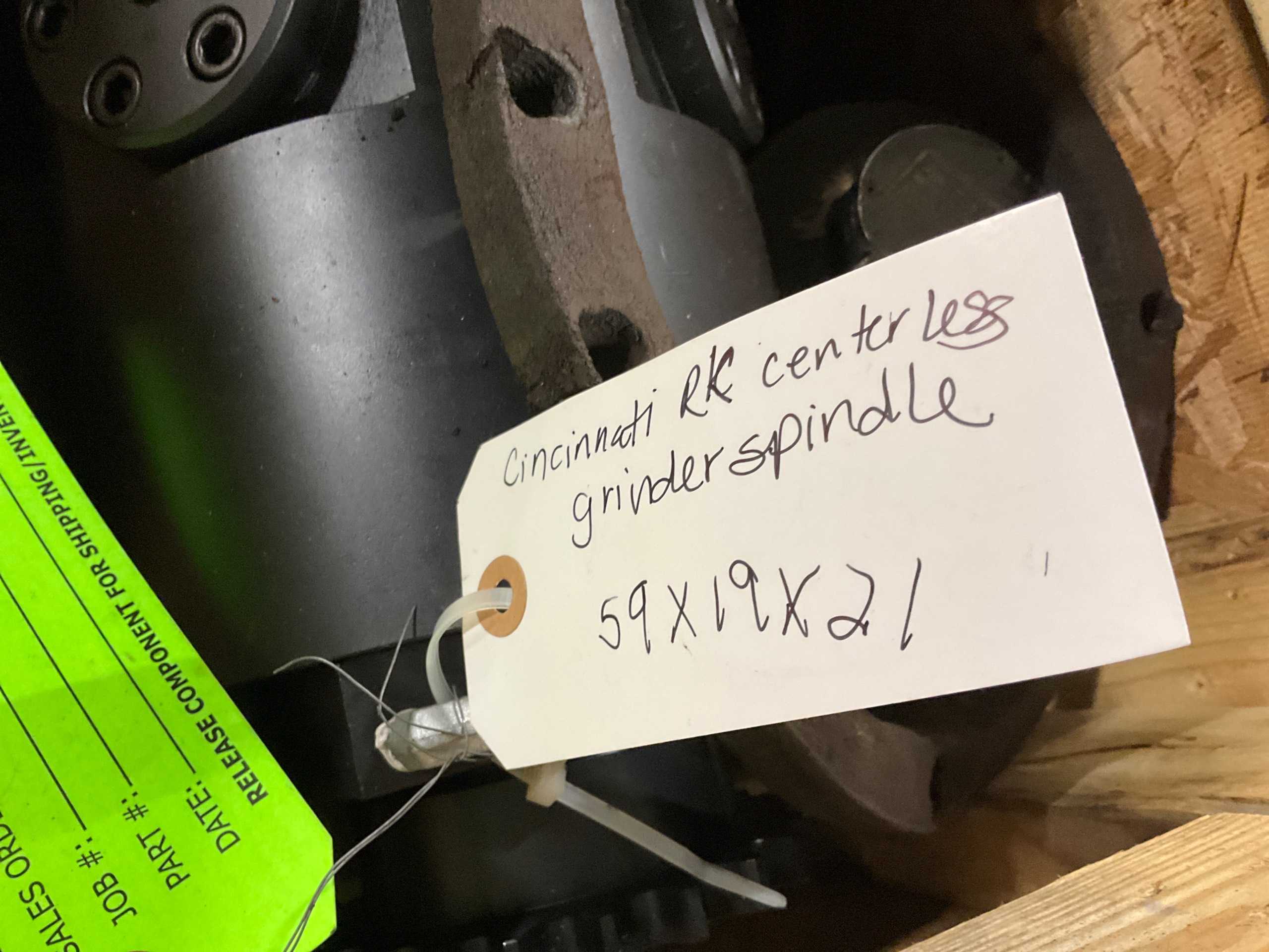 CINCINNATI RK CENTERLESS GRINDER SPINDLE - GRINDING MACHINE PARTS