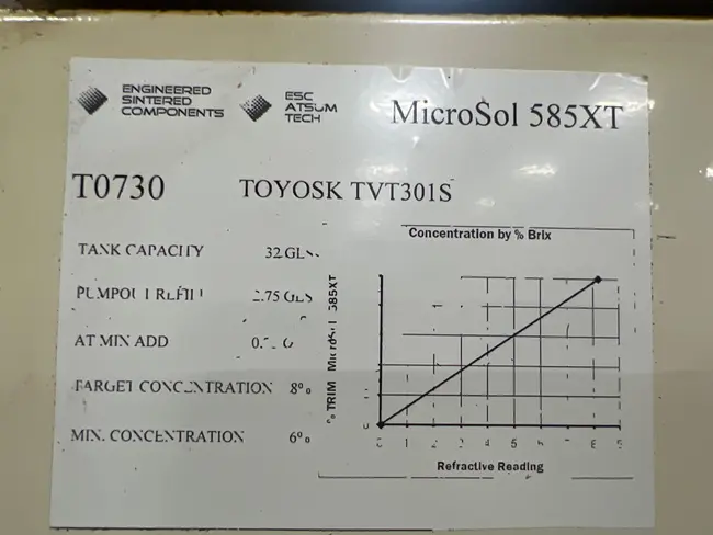 2004 TOYOSK TVT301S VERTICAL MACHINING CENTER - undefined