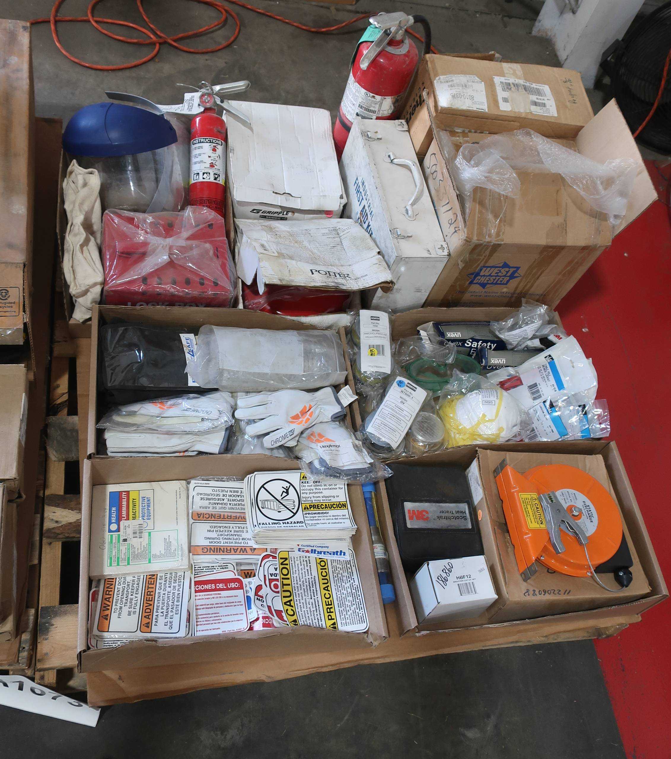 2 PALLETS OF ASSORTED PPE AND SAFETY - PPE