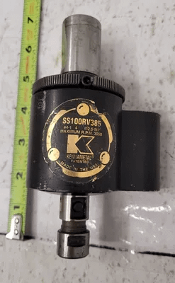 KENNAMETAL SS100RV385 #4-1/4 REVERSE TAPPING HEAD ATTACHMENT W/ 1" SHANK (M2.5-M7) - MACHINE TOOLING