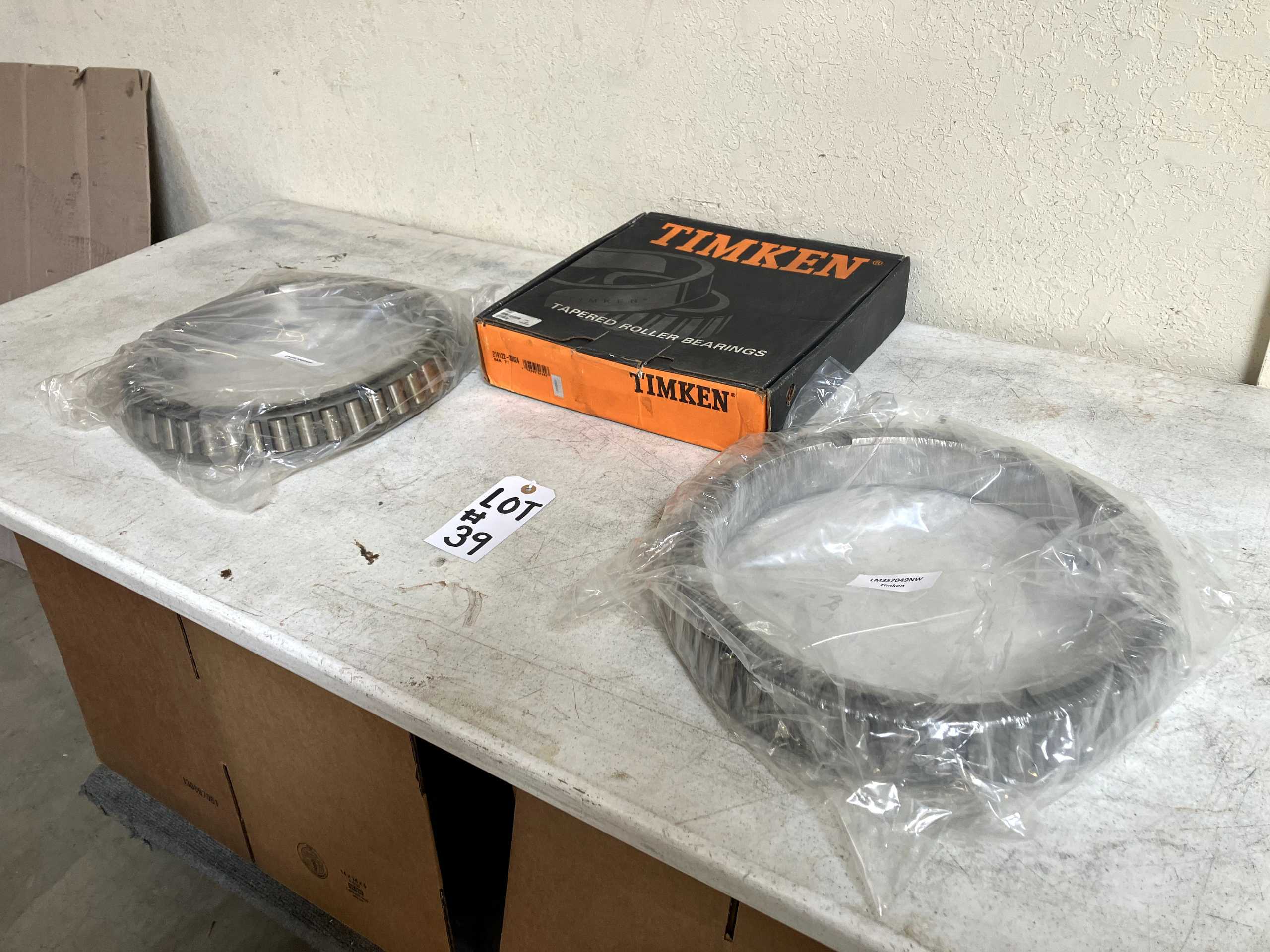 QTY 3: ASSORTED TIMKEN BEARINGS - BEARINGS
