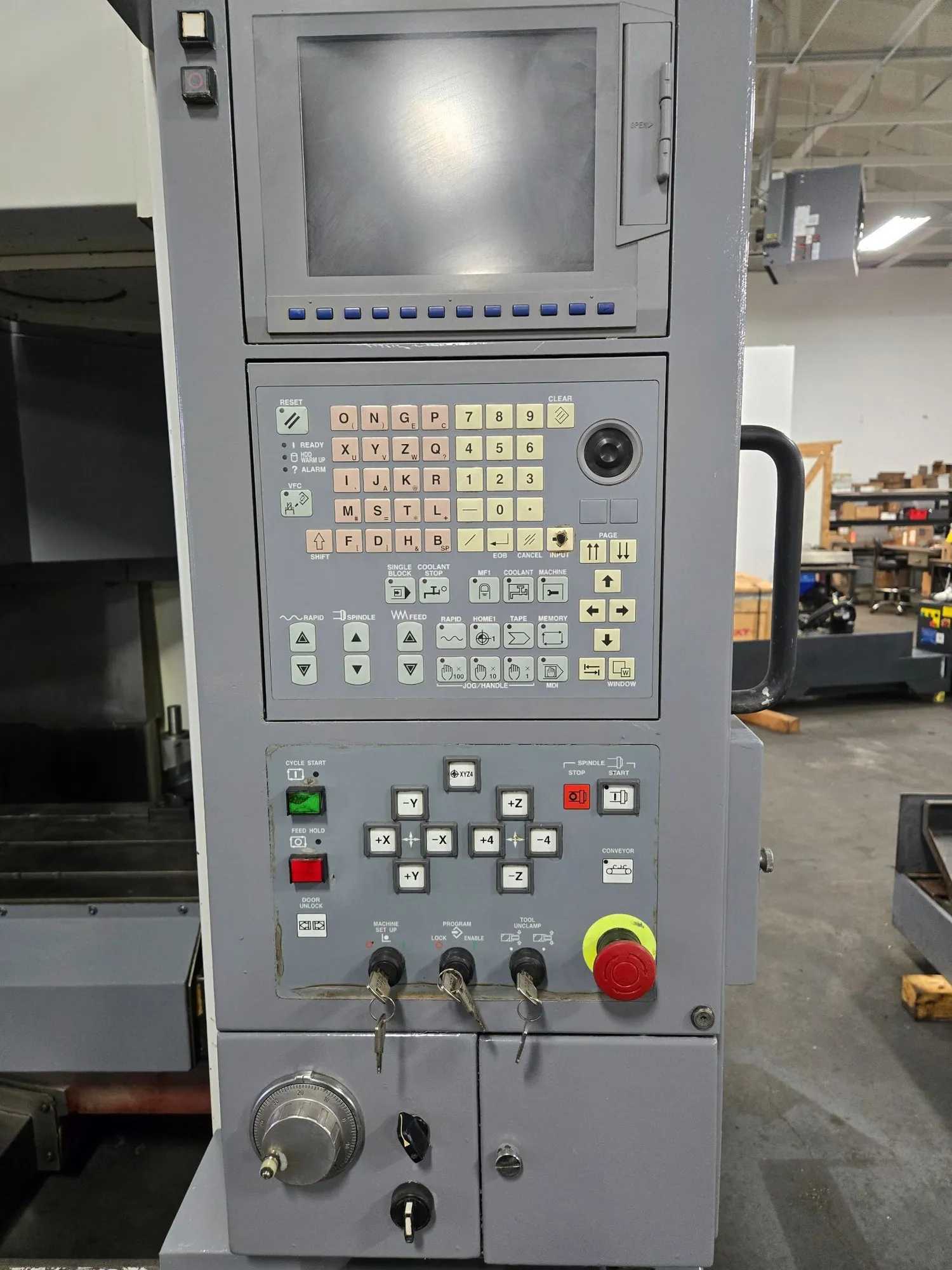 2004 MAZAK VERTICAL CENTER NEXUS 410B VMC X30 Y16.14 Z20 12000RPM 30ATC CAT40 - VERTICAL MACHINING CENTERS