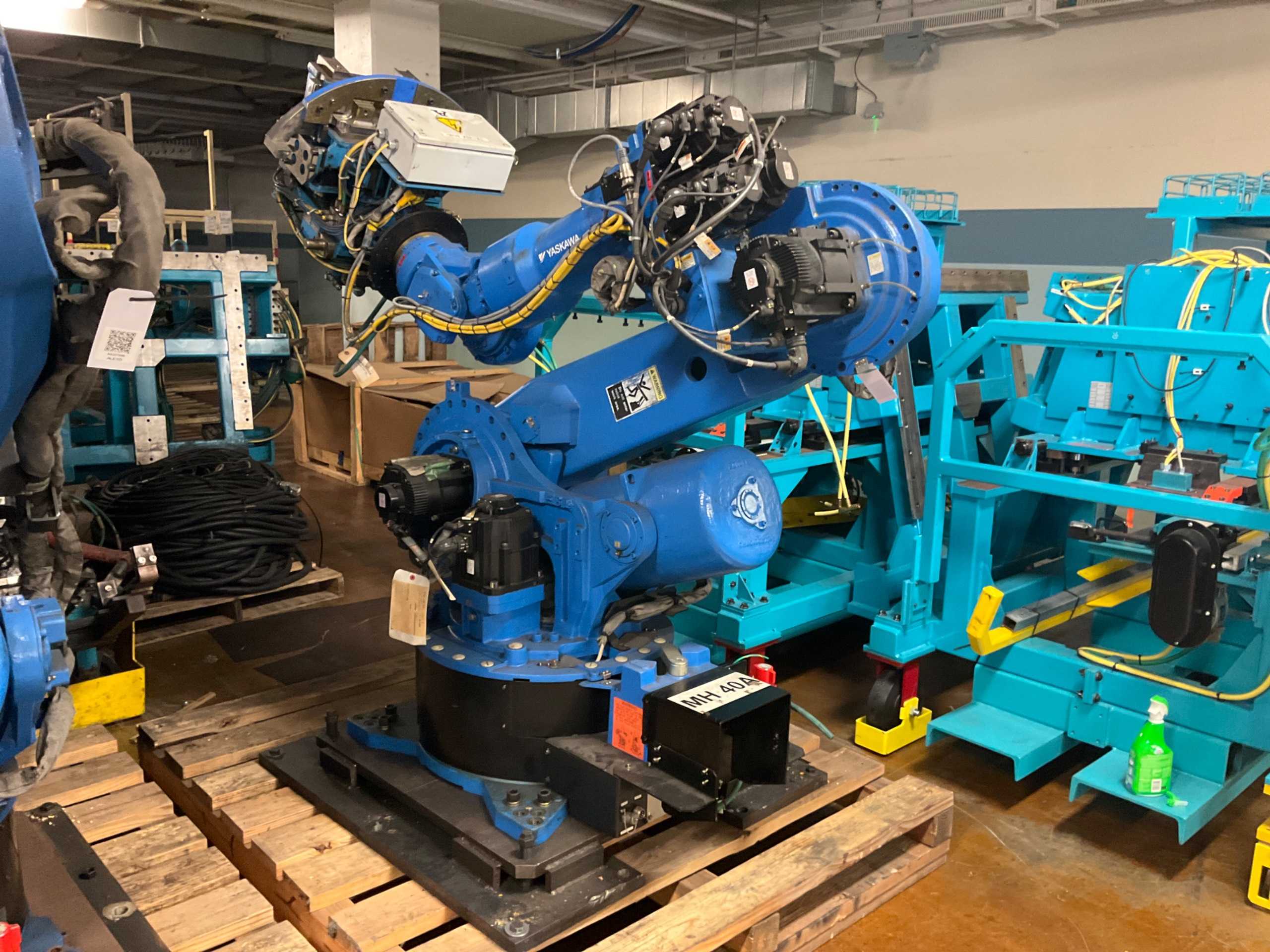 2014 YASKAWA MOTOMAN ES280D ARTICULATED ROBOT & DX100 CONTROLLER ASSEMBLY - ARTICULATED ROBOTS