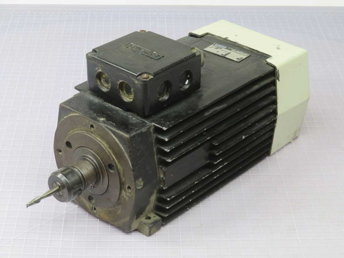 PERSKE 61.13-2 SPINDLE MOTOR, 7 HP, 18000 RPM, 220/380 V, 300 HZ - AC MOTOR