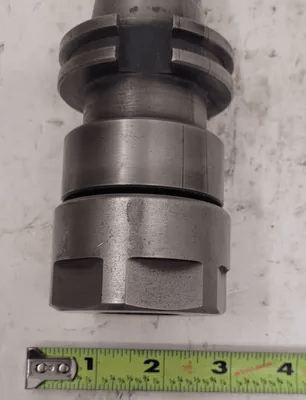 COMMAND CAT 40 TOOL HOLDER – 1IN DIAMETER HOLE, TAPERED SHANK, BODY 2.42IN, OAL 6.5IN - MACHINE TOOLING