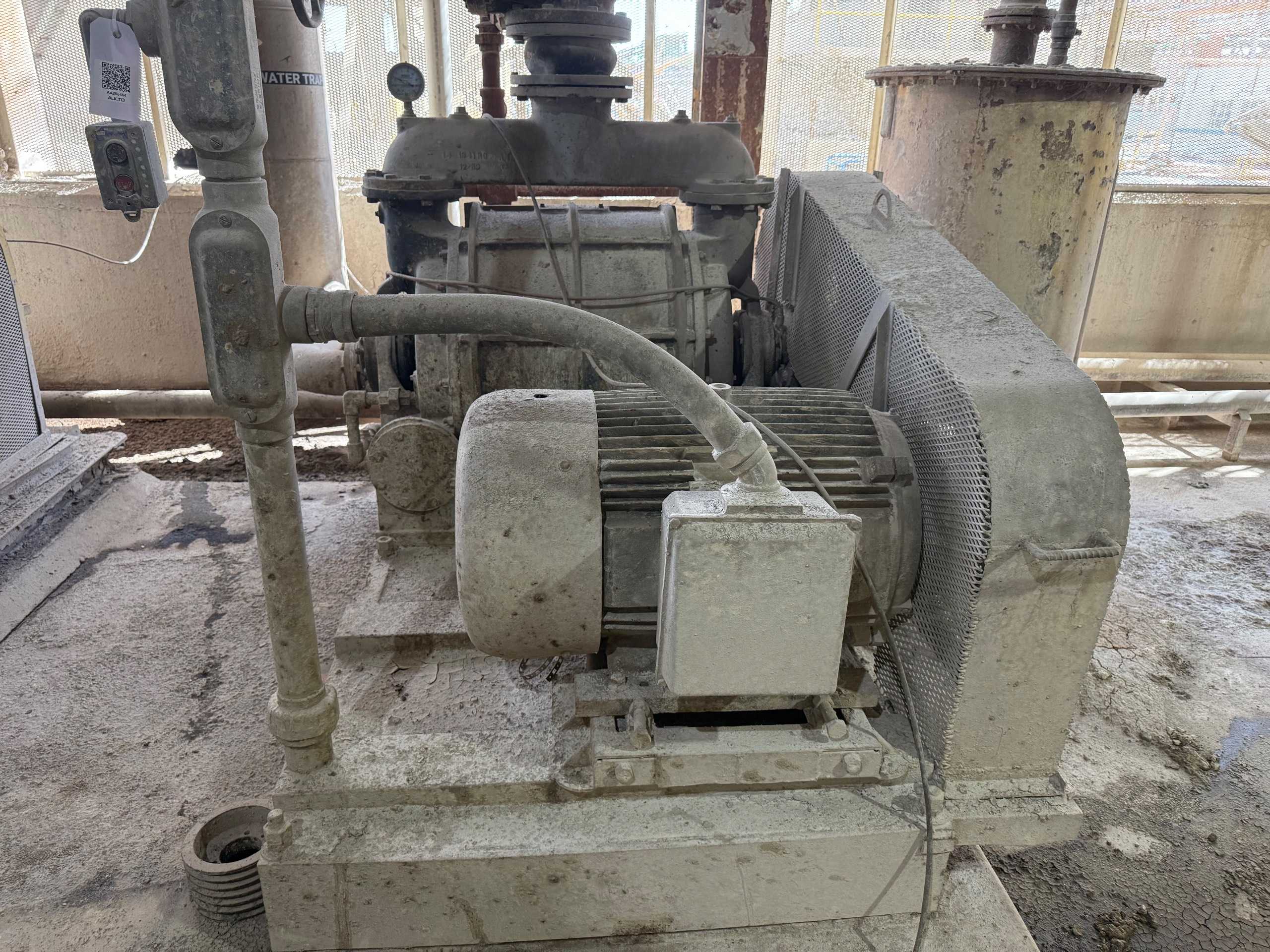 NASH CL2002 PUMP & 150 HP MOTOR ASSEMBLY - PUMP & MOTOR ASSEMBLY