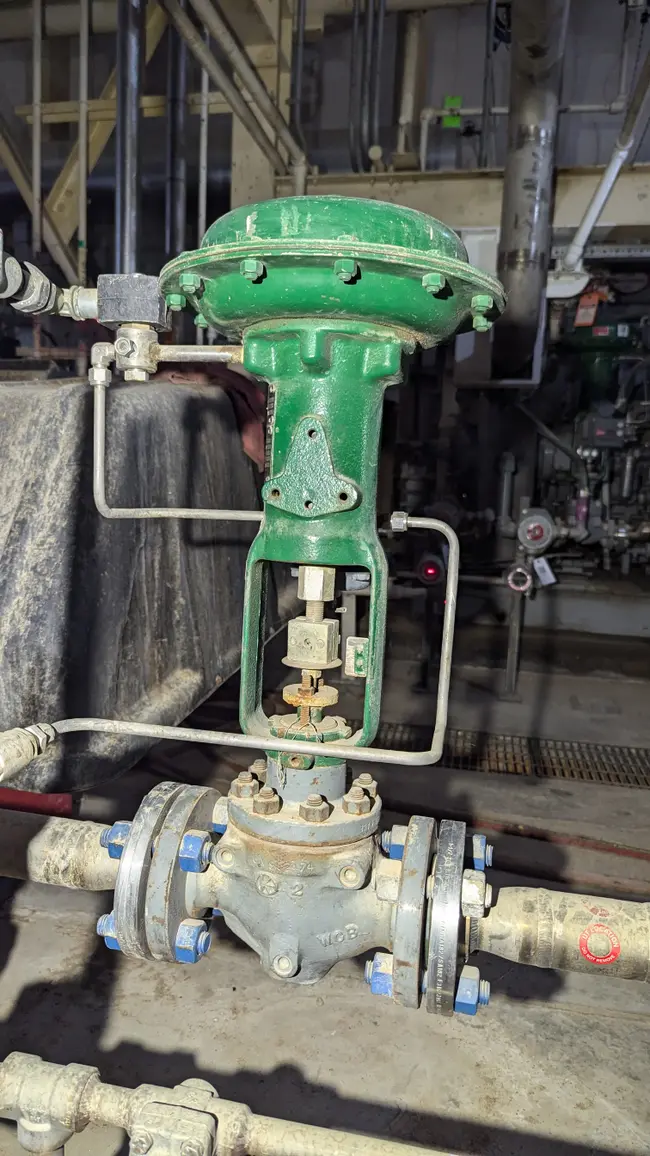 FISHER STL CONTROL VALVE & 667 ACTUATOR ASSEMBLY - undefined