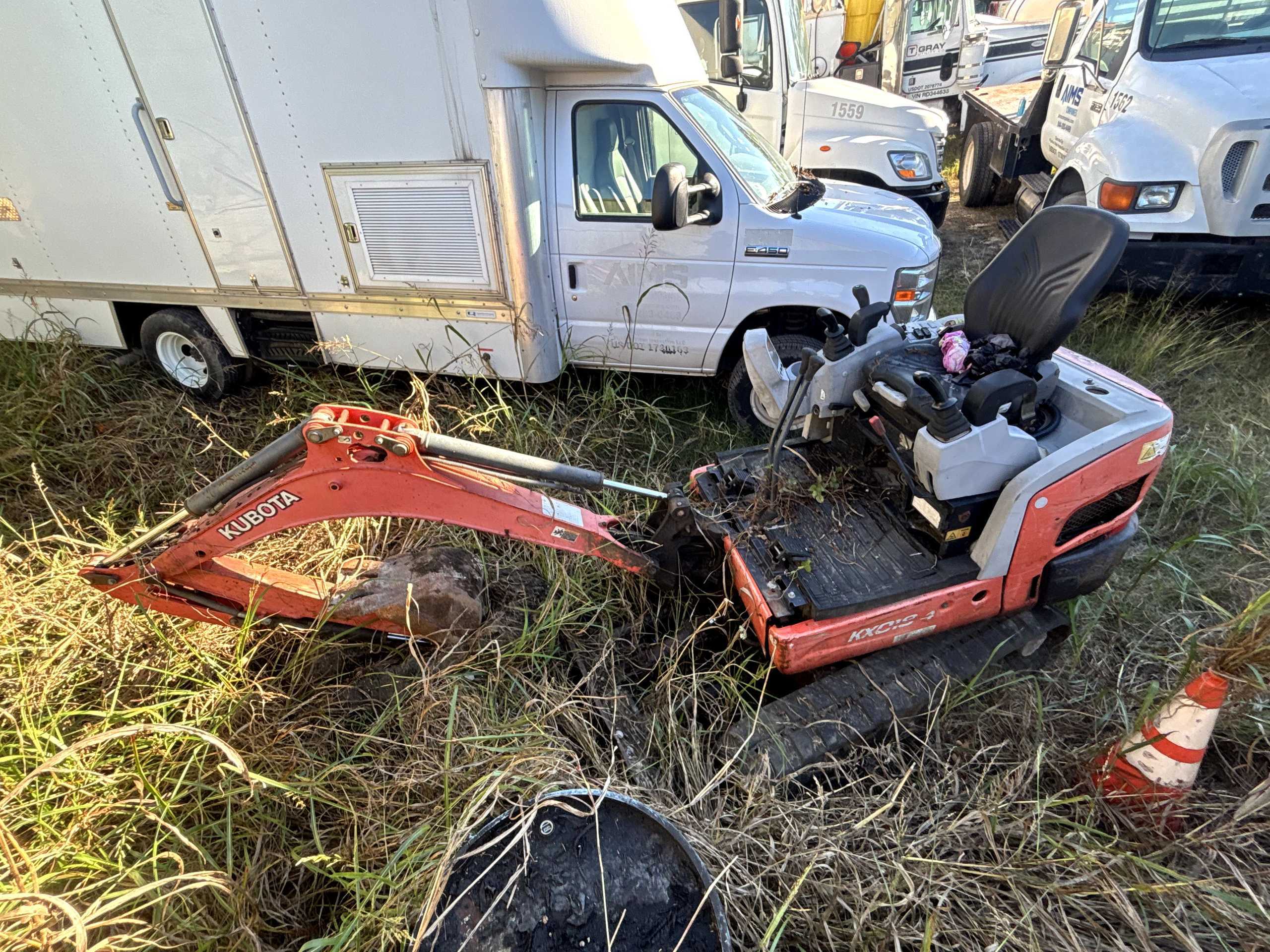 2017 KUBOTA KX018 4 MINI EXCAVATOR - CRAWLER EXCAVATORS