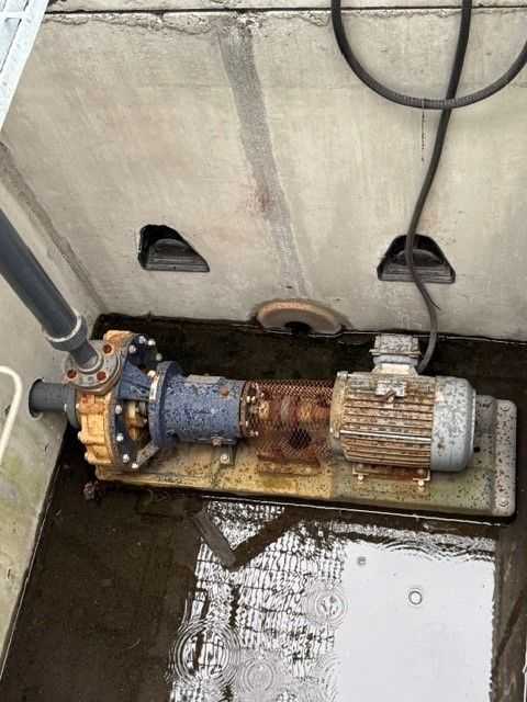 2X3X10 Centrifugal Pump with 10 HP Motor - CENTRIFUGAL PUMP
