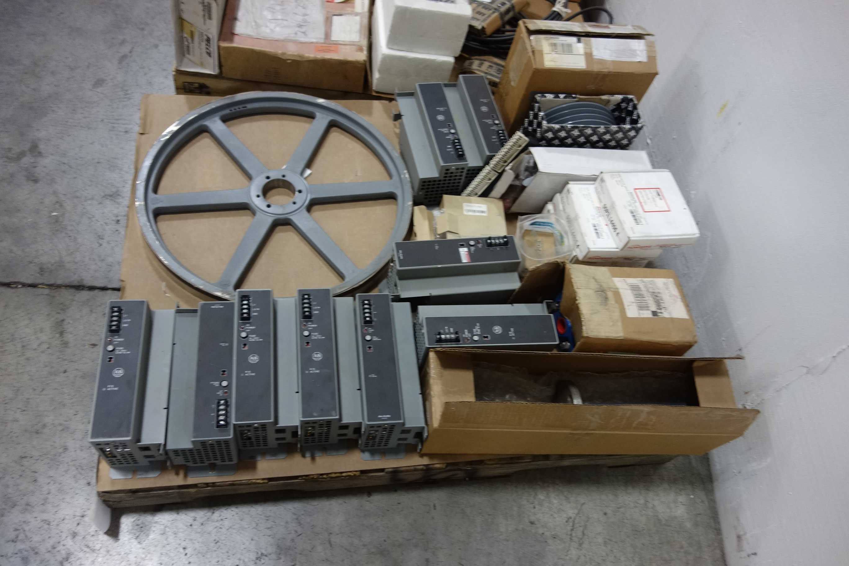 3 PALLETS OF ASSORTED MRO - INDUSTRIAL PARTS