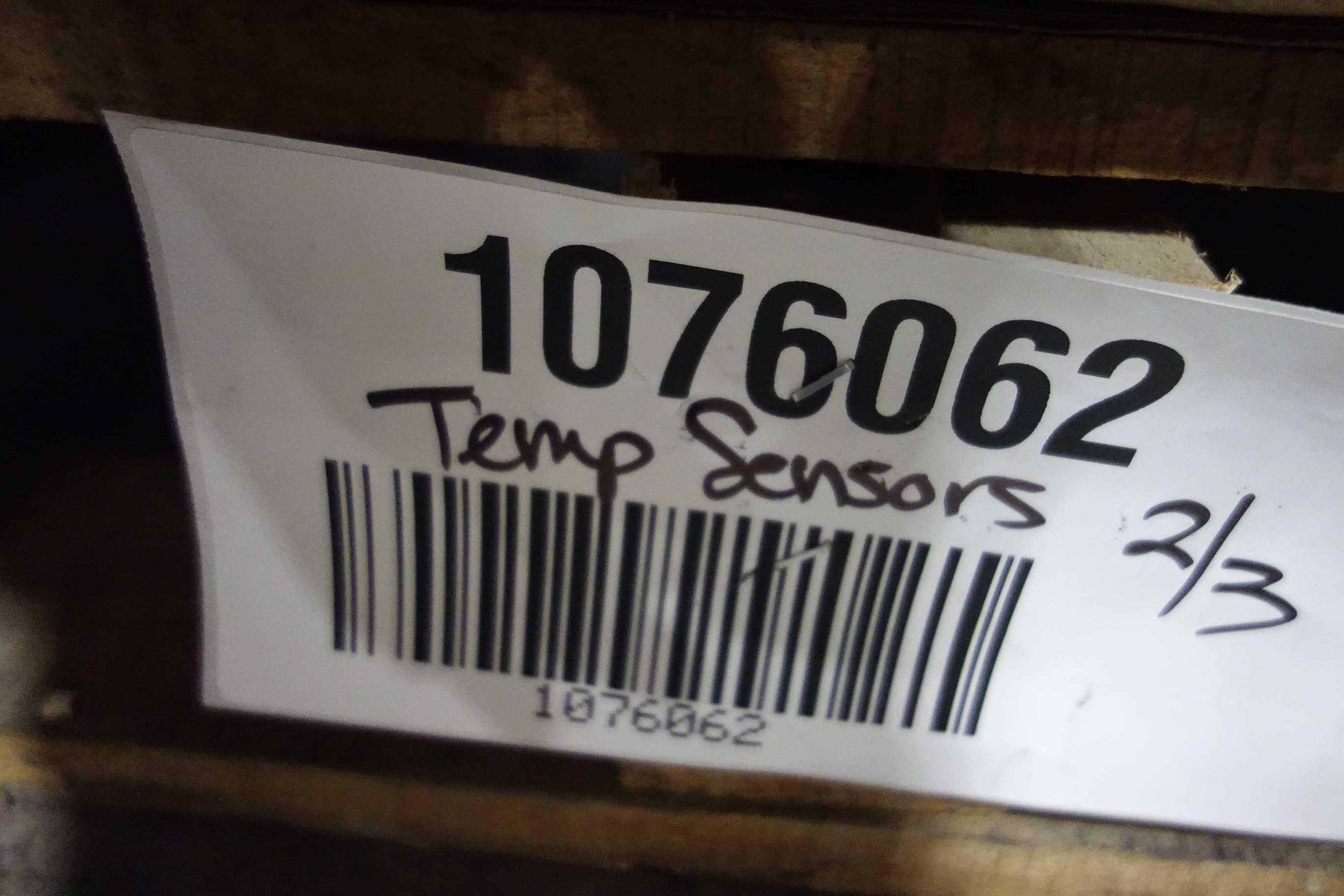 3 PALLETS OF ASSORTED TEMPERATURE SENSORS - SENSORS