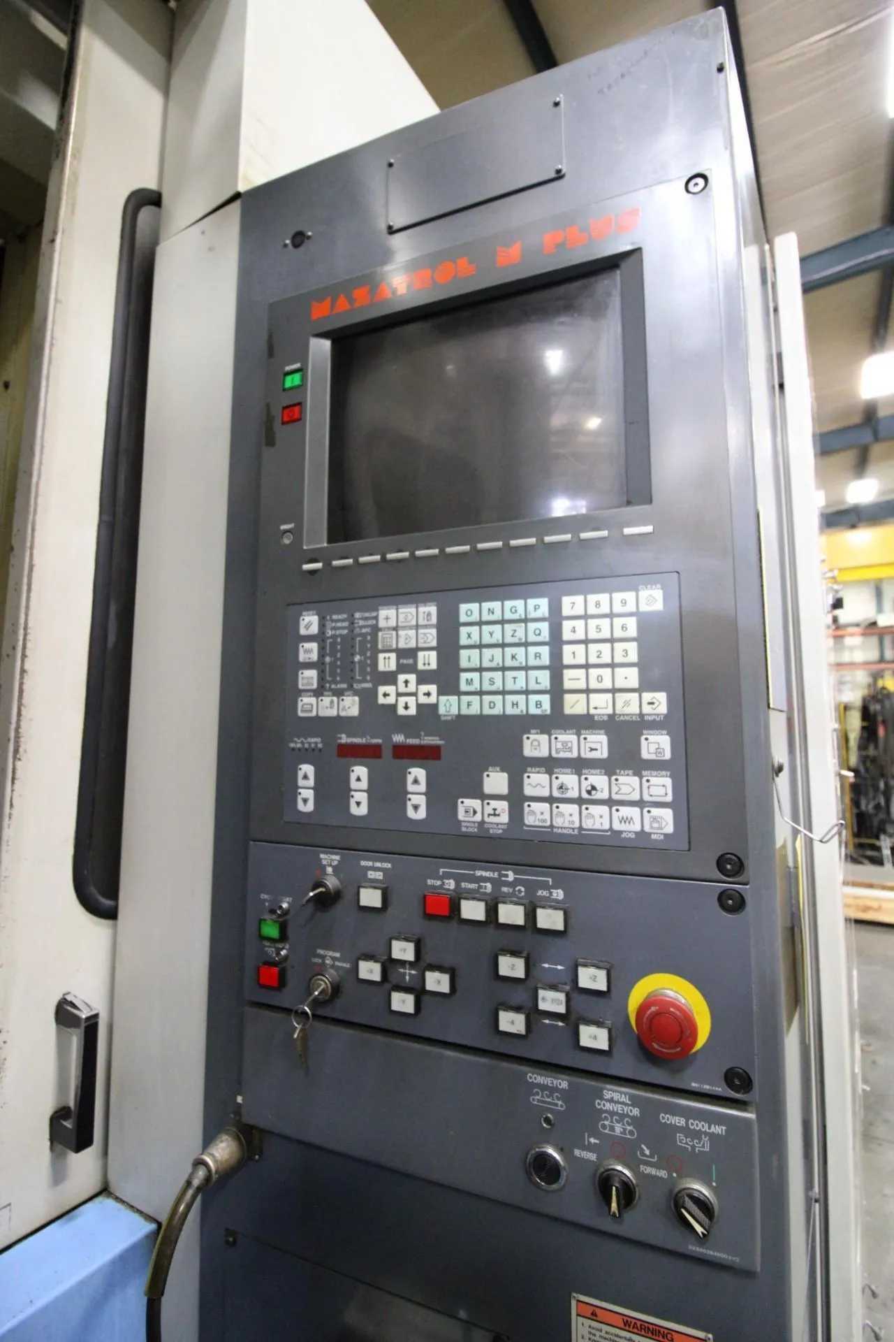 MAZAK FH680 HORIZONTAL MACHINING CENTER, 10K RPM SPINDLE, CAT-50, 80-TOOL MAG. - HORIZONTAL MACHINING CENTERS