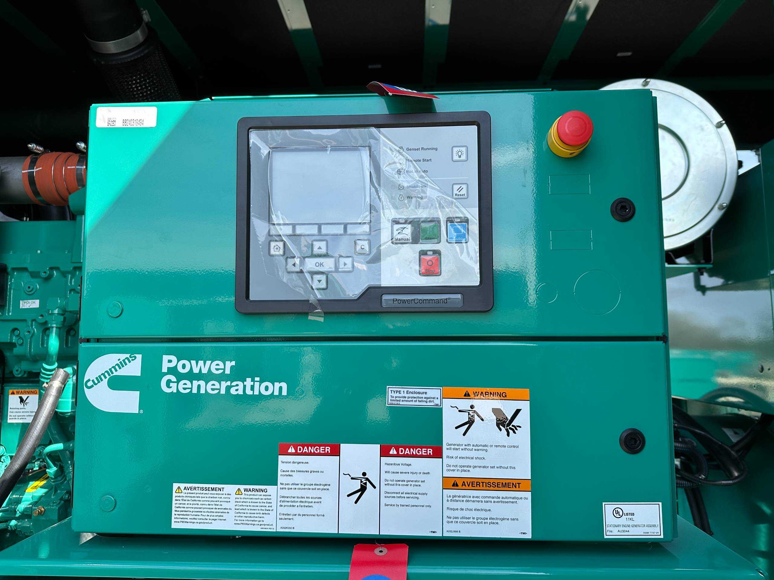 NEW CUMMINS DQCB 750 KW DIESEL GENERATOR, QSK23-G7 ENGINE, 0 HRS, YR 2025 - CSDG# 4302 - STANDBY POWER GENERATOR