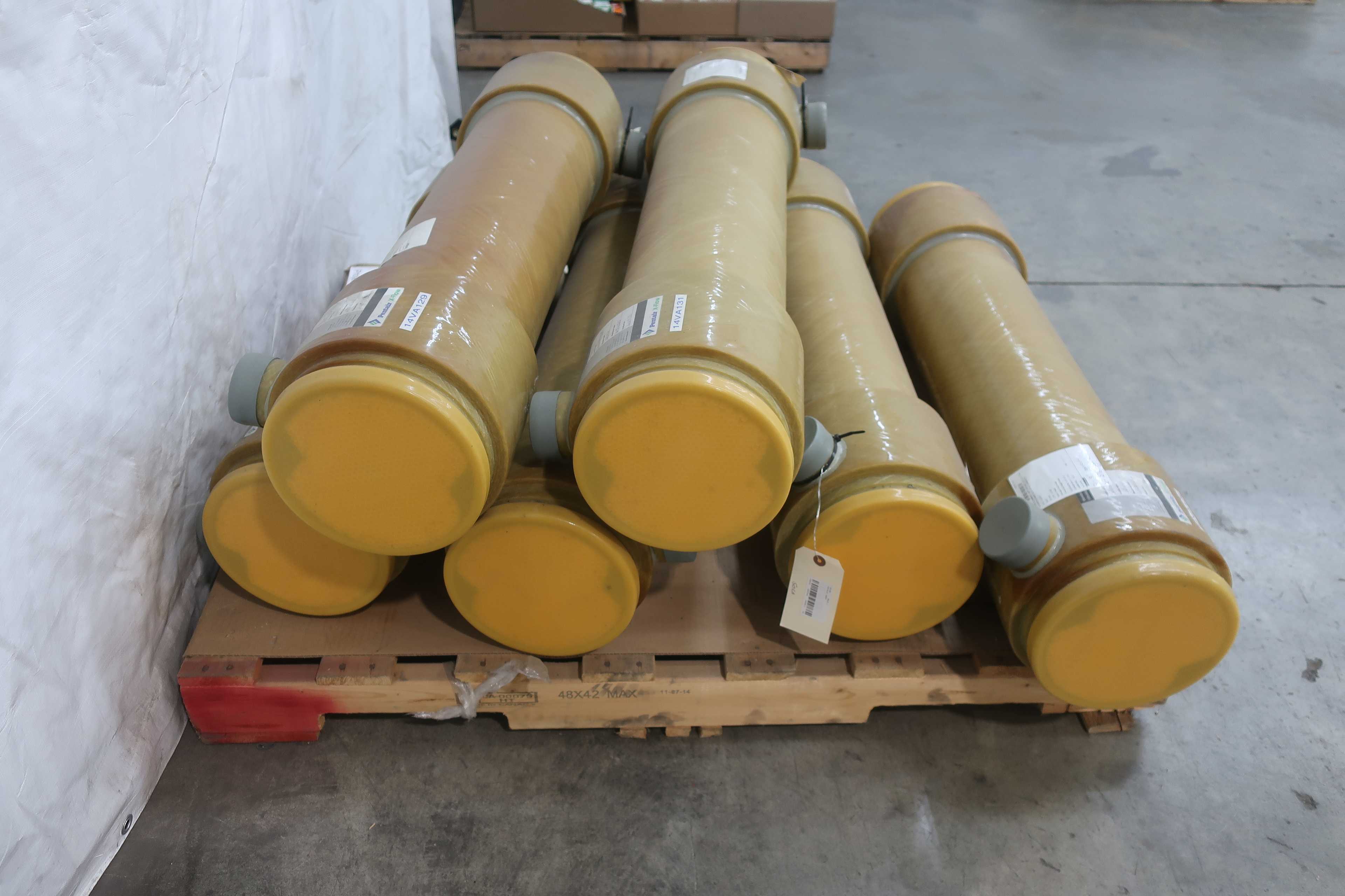 LOT OF 6 PENTAIR 18GRH PNEUMATIC FILTERS - AIR FILTER ELEMENTS