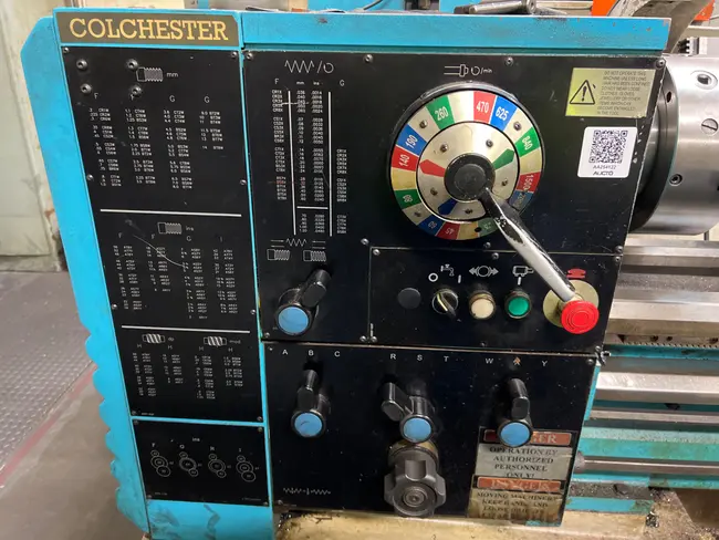 2002 COLCHESTER CLAUSING 15" MANUAL LATHE - undefined