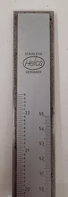 FOWLER HELIOS VERNIER HEIGHT GAUGE, 0-22”/55CM RANGE, .001”/0.05MM RESOLUTION - MACHINE TOOLING