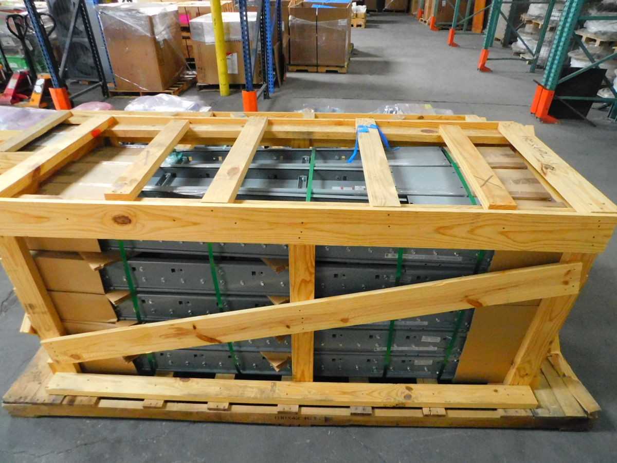 LOT OF 15 SQUARE D AFH2316G6STM I-LINE II FEEDER ALUMINUM BUSWAY 600V, 1600A, 3P3W,6FT. - BUSWAY