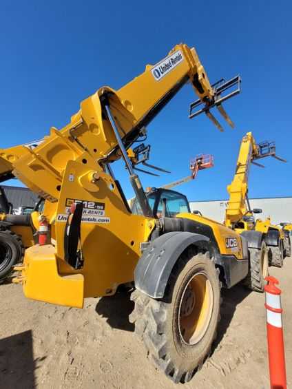 2019 JCB 512-56 TELEHANDLER, 12K LBS CAP, 56FT MAX LIFT, 42FT MAX REACH - TELESCOPIC HANDLERS
