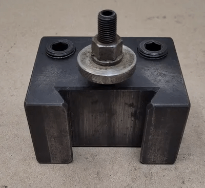 ALORIS CXA 4 QUICK CHANGE 1" BORING BAR TOOL HOLDER WITH BUSHING, 2-1/4" WEDGE - MACHINE TOOLING