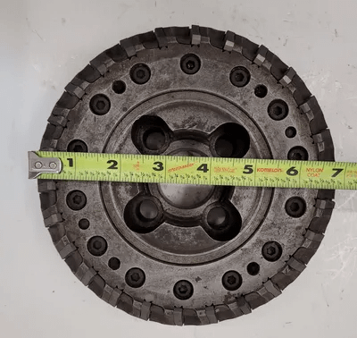 SANDVIK COROMANT RA 260.3-16M INDEXABLE CHAMFER/ANGLE FACE MILL 7" OD 45° LEAD ANGLE - MACHINE TOOLING
