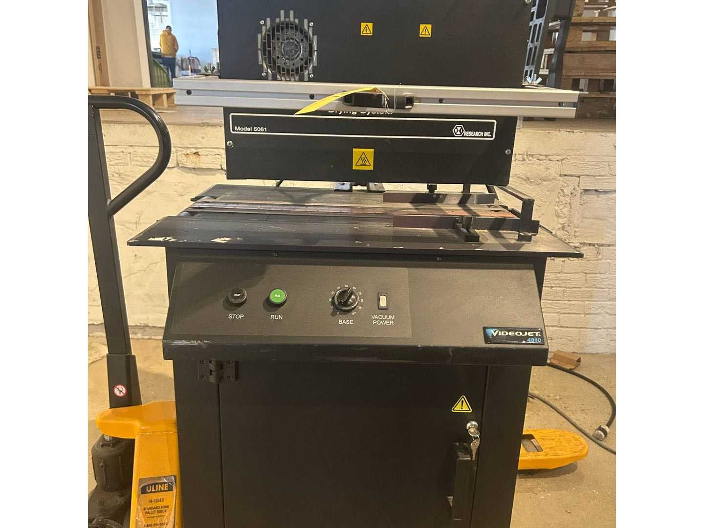 VIDEOJET 4810 VACUUM DRYER TABLE - PRINTING