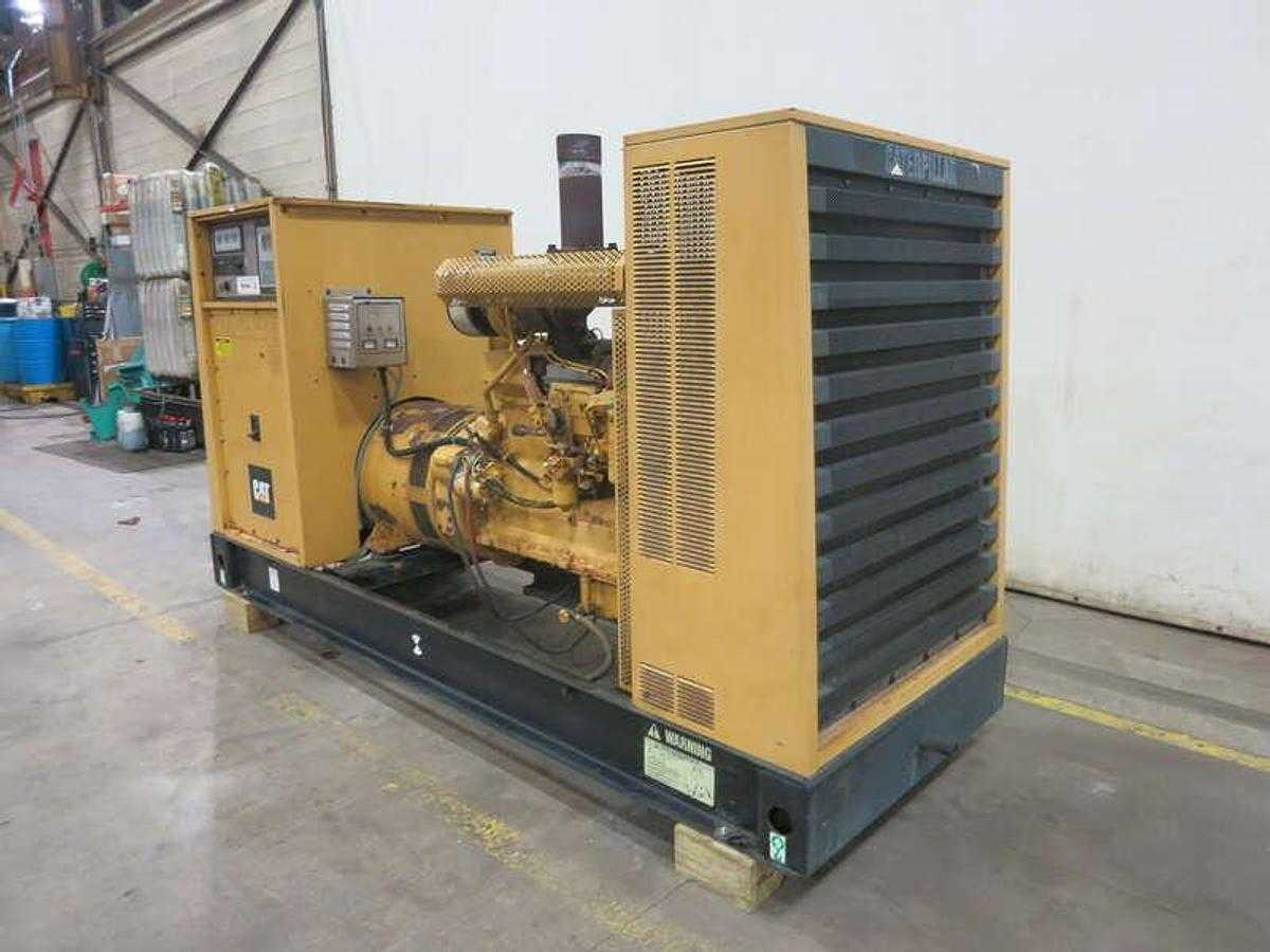 1991 CATERPILLAR 3306B DIESEL GENERATOR, 250 KW - STANDBY POWER GENERATOR