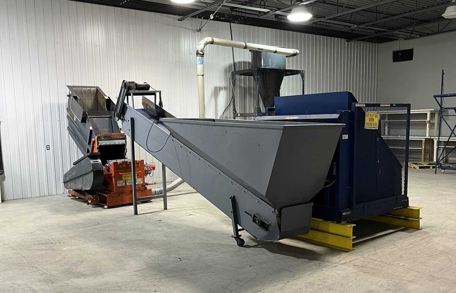 WEMA 75 HP GRANULATION LINE FOR PLASTIC SIZE REDUCTION/RECYCLING (LDPE, HDPE, PP), TURNKEY SYSTEM - SIZE REDUCTION EQUIPMENT