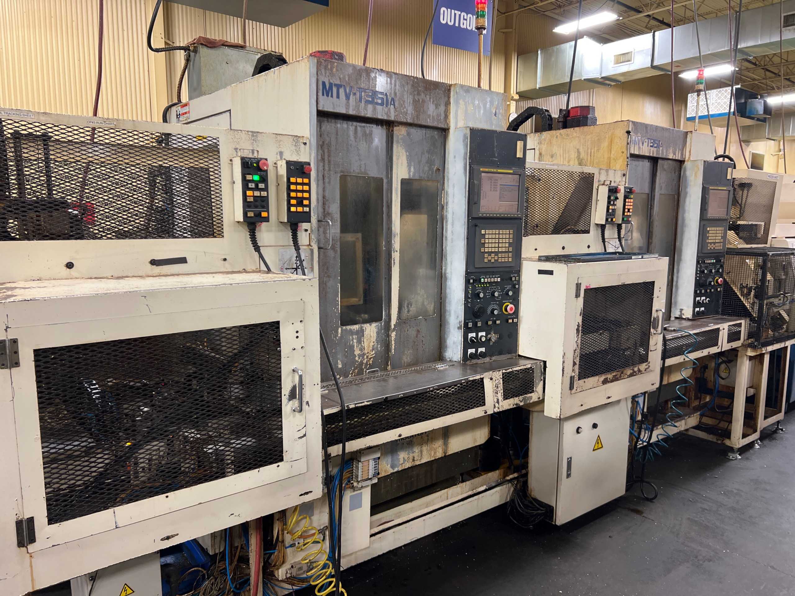 2004 MECTRON MTV-T351A 5 AXIS VERTICAL MACHINING CENTER - VERTICAL MACHINING CENTERS 2004 MECTRON MTV-T351A 5 AXIS VERTICAL MACHINING CENTER - VERTICAL MACHINING CENTERS