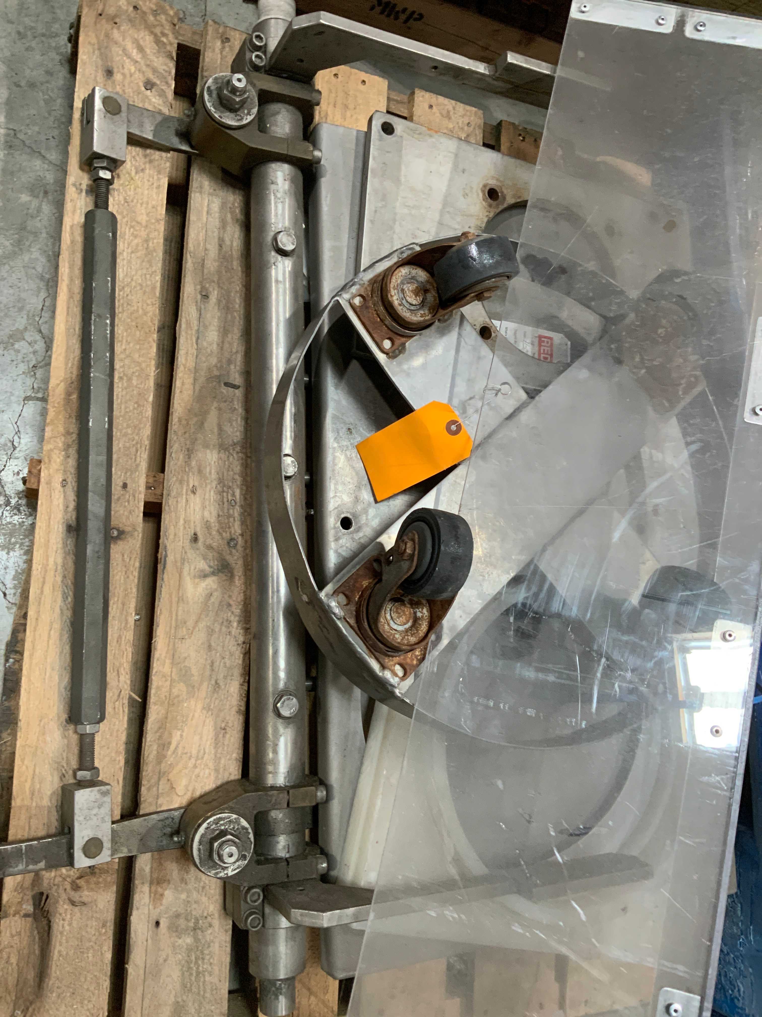 PALLET OF ASSORTED MACHINE PARTS - INDUSTRIAL PARTS