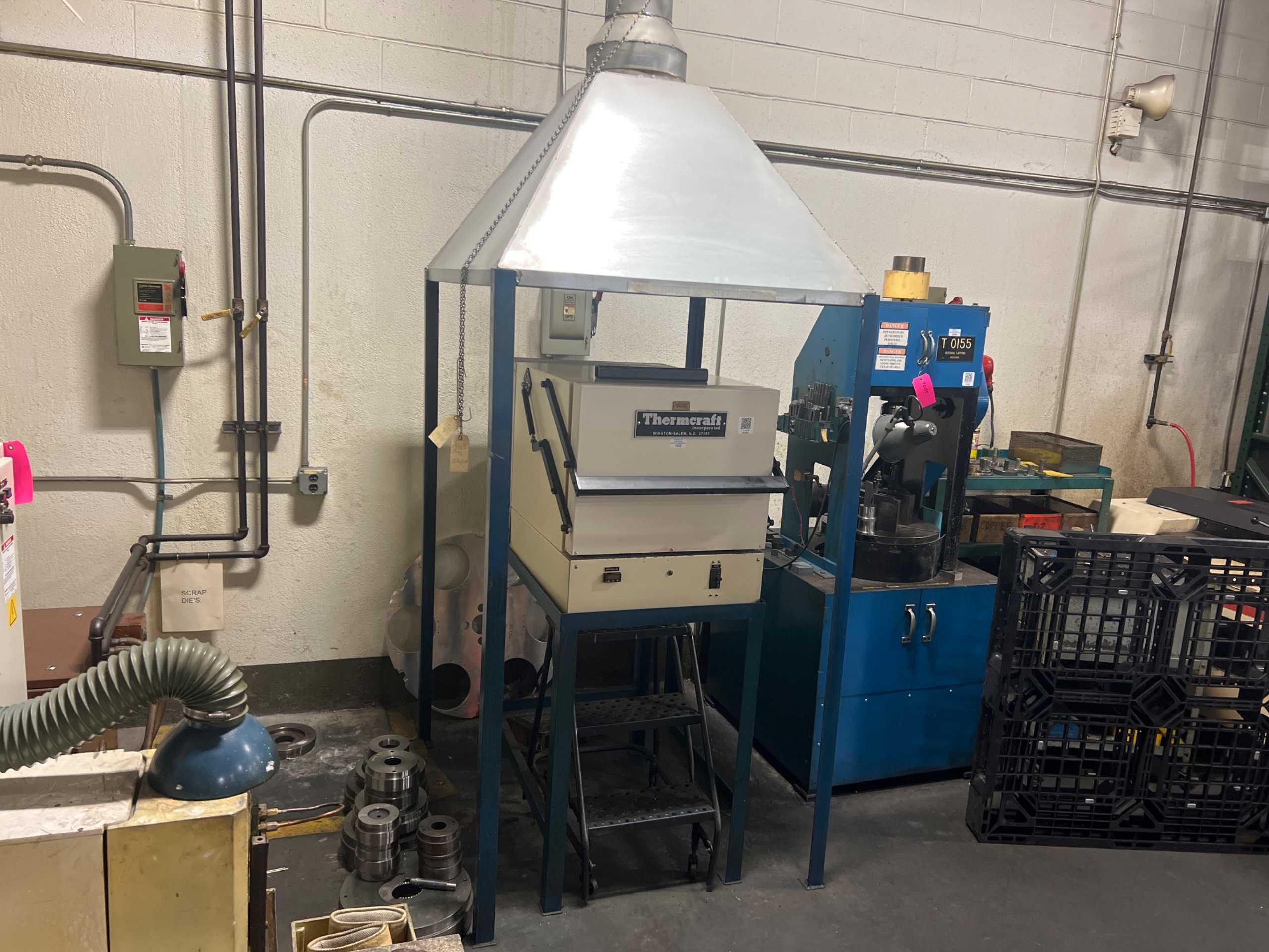 THERMCRAFT INCORPORATED SSB-12-12-18-1C-L-J8154/1A 1400 DEGREE FURNACE - FURNACES