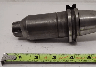 POLAND 7636-40 CAT40 TAPER TOOL HOLDER OAL: 8.5” GAUGE LENGTH: 3.75” ARBOR DIA: .75” - MACHINE TOOLING
