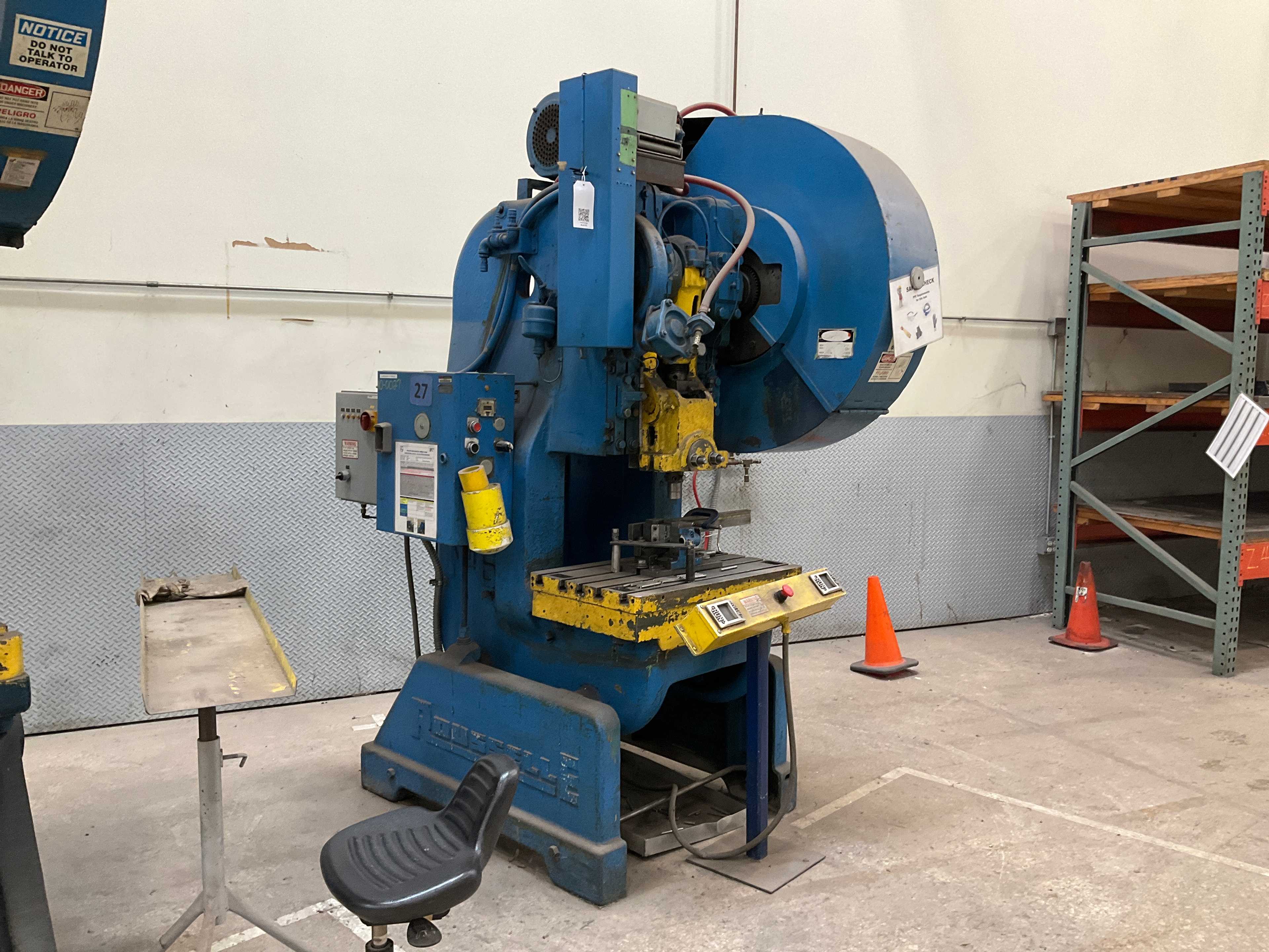 ROUSSELLE 6 PUNCHING MACHINE - SHEET METAL EQUIPMENT